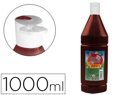 TEMPERA LIQUIDA JOVI 1000 ML MARRON | 8412027004787 | Librería Castillón - Comprar libros online Aragón, Barbastro