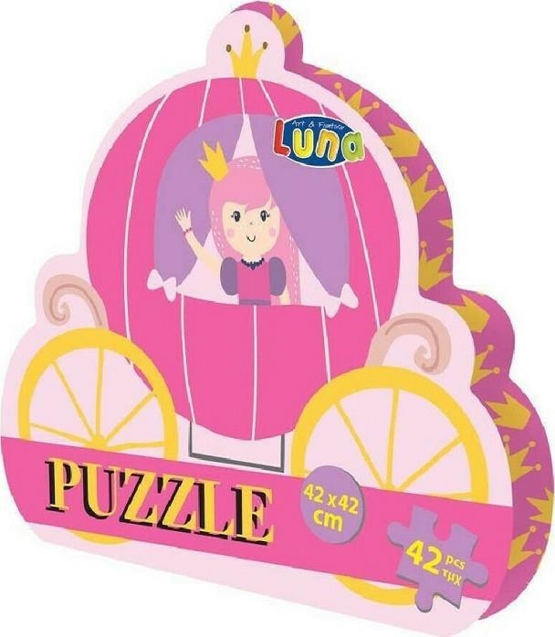 PUZZLE PRINCESA 42 PIEZAS 42X42CM | 5205698528385 | Librería Castillón - Comprar libros online Aragón, Barbastro