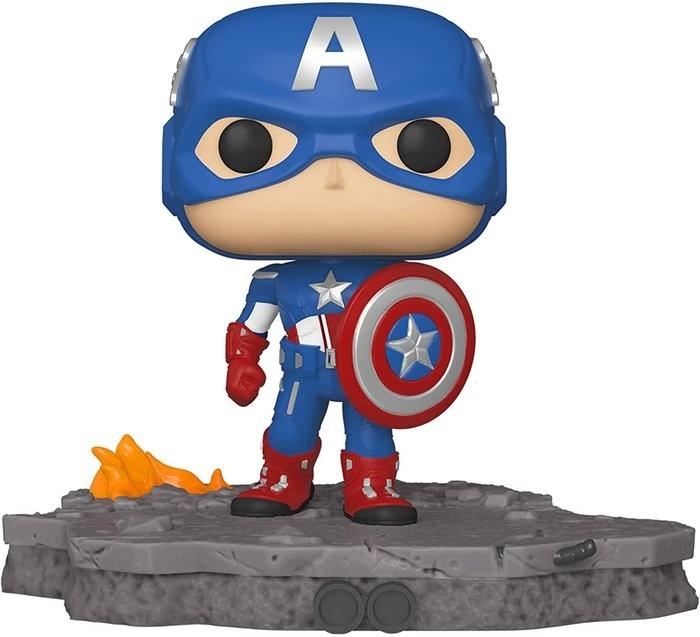 FUNKO POP DELUXE MARVEL AVENGERS CAPITAN AMERICA 589 | 889698450768 | Librería Castillón - Comprar libros online Aragón, Barbastro