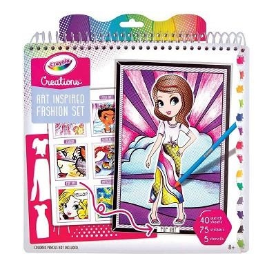 CRAYOLA CREATIONS ARTE INSPIRADO JUEGO DE MODA | 787909262004 | Librería Castillón - Comprar libros online Aragón, Barbastro