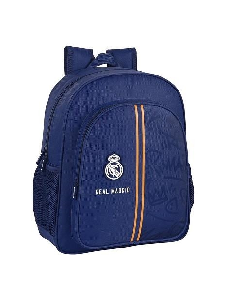 MOCHILA JUNIOR ADAPTABLE A CARRO REAL MADRID 2ª EQ 2021/2022 | 8412688450091 | Librería Castillón - Comprar libros online Aragón, Barbastro