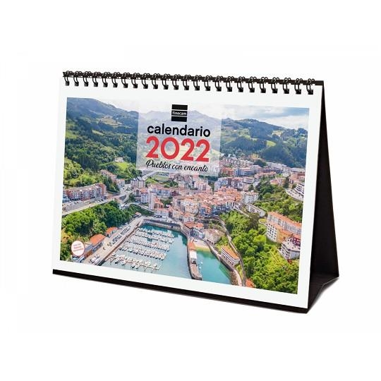 CALENDARIO 2022 SOBREMESA FINOCAM ESPIRAL 210X150 MM CON FOTO PUEBLOS CON ENCANTO+ | 8422952324645 | Librería Castillón - Comprar libros online Aragón, Barbastro