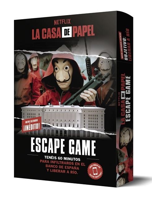 La Casa de Papel. Escape Game. Objetivo: liberar a Río | 9788418100925 | Trenti, Nicolas | Librería Castillón - Comprar libros online Aragón, Barbastro