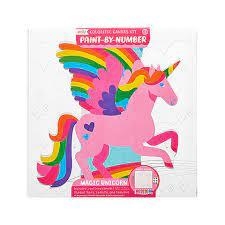 Kit de pintura de lienzo colorifica OOLY por números: unicornio fantástico | 810078034810 | Librería Castillón - Comprar libros online Aragón, Barbastro