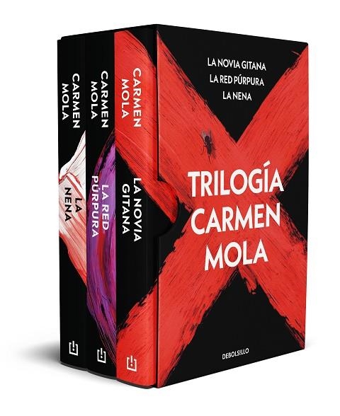 Trilogía Carmen Mola (pack con: La novia gitana | La red púrpura | La Nena) | 9788466358019 | Carmen Mola | Librería Castillón - Comprar libros online Aragón, Barbastro