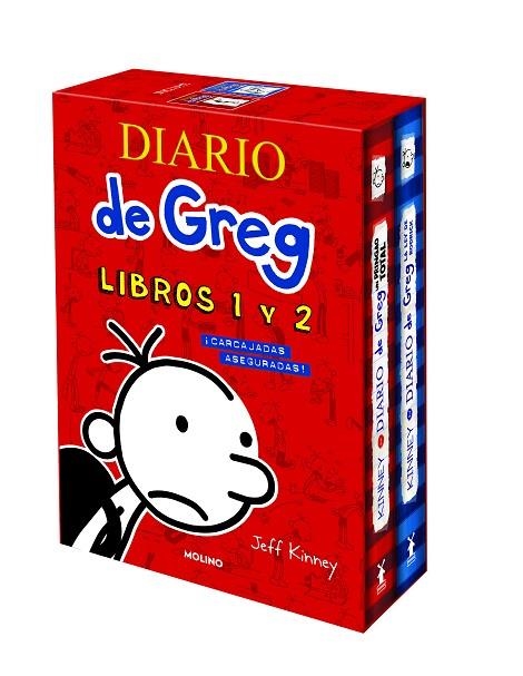 Diario de Greg. Libros 1 y 2 (edición estuche con: Un pringao total | La ley de | 9788427225152 | Jeff Kinney | Librería Castillón - Comprar libros online Aragón, Barbastro