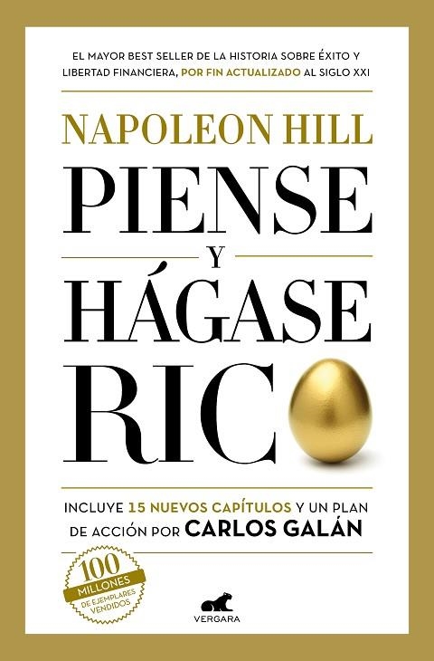 Piense y hágase rico | 9788418620133 | Carlos Galán Napoleon Hill | Librería Castillón - Comprar libros online Aragón, Barbastro