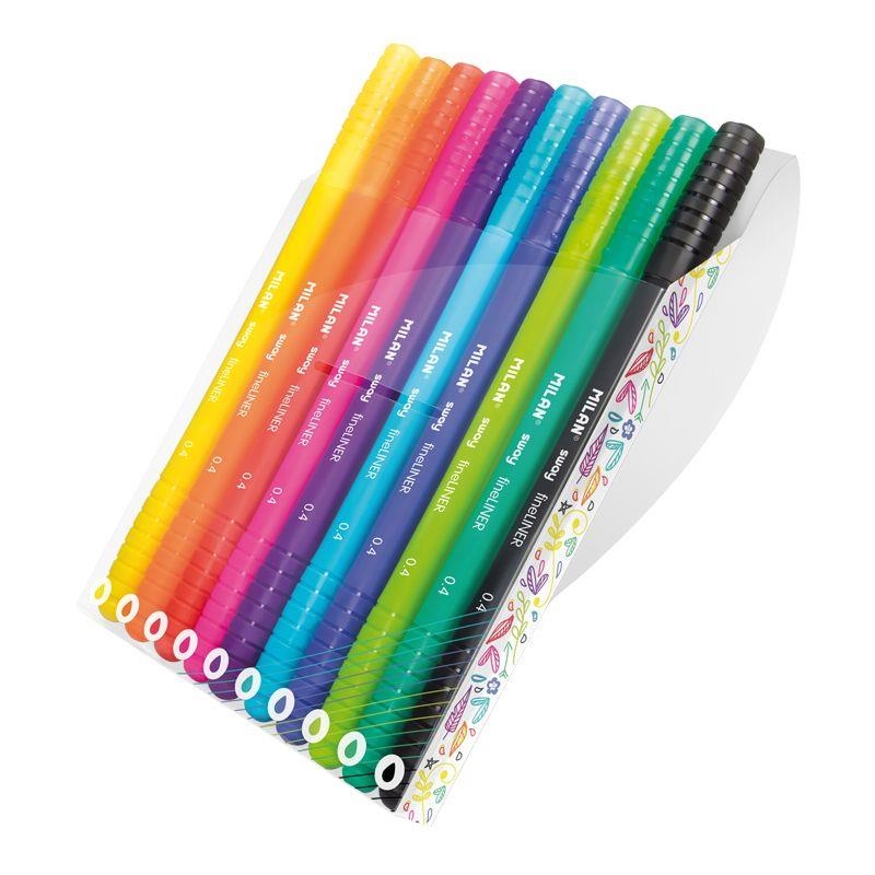 Rotuladores punta fina Sway Fineliner 0,4 mm estuche 10 colores | 8411574092841 | Librería Castillón - Comprar libros online Aragón, Barbastro