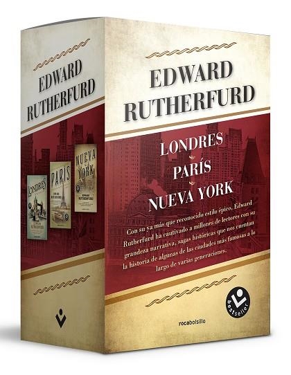 Estuche Edward Rutherfurd | 9788417821982 | Edward Rutherfurd | Librería Castillón - Comprar libros online Aragón, Barbastro