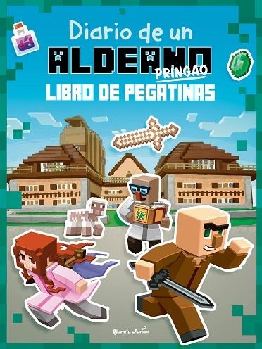 Diario de un aldeano pringao : Libro de pegatinas | 9788408244110 | Cube Kid | Librería Castillón - Comprar libros online Aragón, Barbastro