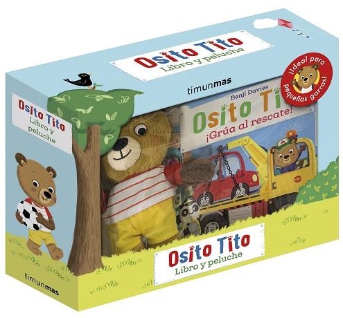 Osito Tito. Libro y peluche | 9788408243298 | Davies, Benji | Librería Castillón - Comprar libros online Aragón, Barbastro