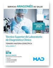 Técnico Superior de Laboratorio de Diagnóstico Clínico del Servicio Aragonés de Salud Temario Específico 1 | 9788414250686 | SILVA GARCÍA, Mª del Carmen/GARCÍA BERMEJO, Mª José/GÓMEZ MARTÍNEZ, Domingo | Librería Castillón - Comprar libros online Aragón, Barbastro