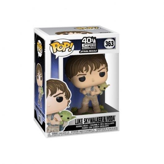 FUNKO POP STAR WARS LUKE ENTRENANDO CON YODA 363 | 889698467681 | Librería Castillón - Comprar libros online Aragón, Barbastro