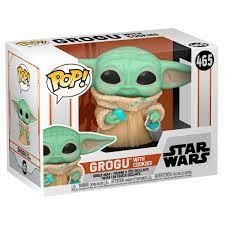 FUNKO POP STAR WARS THE MANDALORIAN GROGU WITH COOKIES | 889698545310 | Librería Castillón - Comprar libros online Aragón, Barbastro