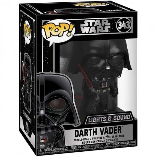 FUNKO POP STA WARS DARTH VADER LUZ 343 | 889698355193 | Librería Castillón - Comprar libros online Aragón, Barbastro