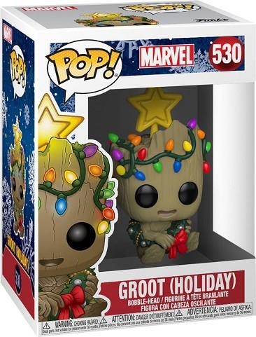 FUNKO POP MARVEL GUARDIANES DE LA GALAXIA GROOT NAVIDEÑO 530 | 889698512701 | Librería Castillón - Comprar libros online Aragón, Barbastro