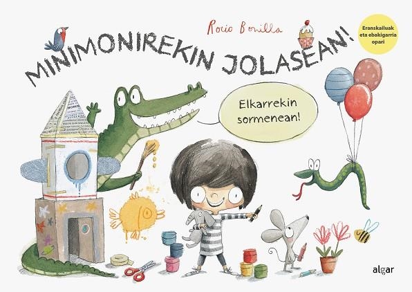 Minimonirekin jolasean! Elkarrekin sormenean! | 9788491423706 | Bonilla Raya, Rocio | Librería Castillón - Comprar libros online Aragón, Barbastro