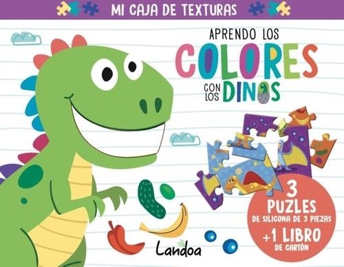 APRENDO LOS COLORES CON LOS DINOS | 9788418825002 | MARIE-EVE BOUCHER; WEDOO STUDIO | Librería Castillón - Comprar libros online Aragón, Barbastro