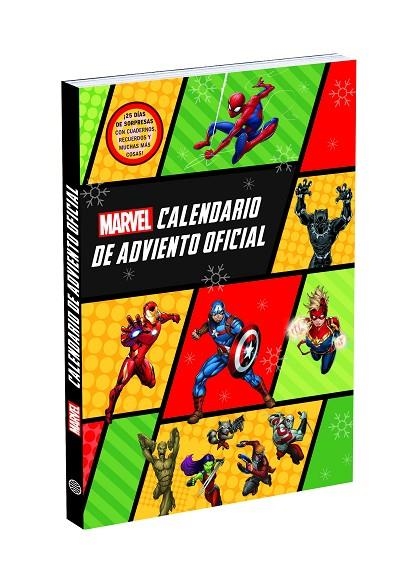 Marvel Calendario de Adviento | 9788413425931 | AA. VV. | Librería Castillón - Comprar libros online Aragón, Barbastro