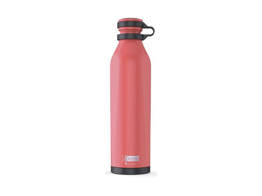 BOTELLA TERMICA I-DRINK B-EVO 500ML CORAL RAFFAELLO | 8057711462575 | Librería Castillón - Comprar libros online Aragón, Barbastro