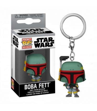 FIGURA FUNKO POP KEYCHAIN LLAVERO STAR WARS BOBA FETT | 8896985305528 | Librería Castillón - Comprar libros online Aragón, Barbastro