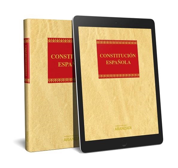 Constitución Española (Lujo) (Papel + e-book) | 9788491973850 | Departamento Redacción, Aranzadi | Librería Castillón - Comprar libros online Aragón, Barbastro