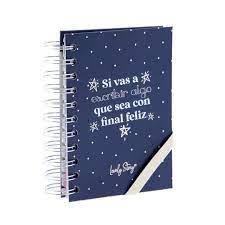 CUADERNO A6 ESPIRAL CON CIERRE GOMA ELASTICA SI VAS A ESCRIBIR ALGO QUE SEA CON FINAL FELIZ | 8435458014880 | LOVELY STORY | Librería Castillón - Comprar libros online Aragón, Barbastro