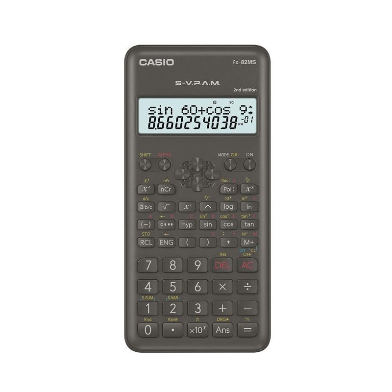 CALCULADORA CASIO FX82 MS CIENTIFICA 240 FUNCIONES | 4549526612107 | Librería Castillón - Comprar libros online Aragón, Barbastro