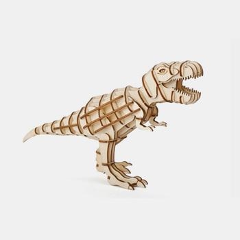 PUZZLE DE MADERA T-REX EN 3D | 612615091030 | Librería Castillón - Comprar libros online Aragón, Barbastro