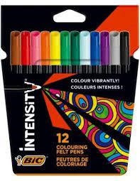 12 ROTULADORES BIC  DE COLORES INTENSOS  | 3086123499300 | Librería Castillón - Comprar libros online Aragón, Barbastro