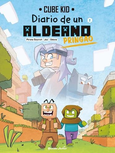 Diario de un aldeano pringao : Cómic 2 : Un paseo por el Nether | 9788408251217 | Cube Kid | Librería Castillón - Comprar libros online Aragón, Barbastro