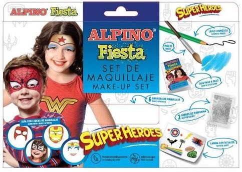 MAQUILLAJE ALPINO FIESTA SUPERHEROES | 8413240604266 | Librería Castillón - Comprar libros online Aragón, Barbastro