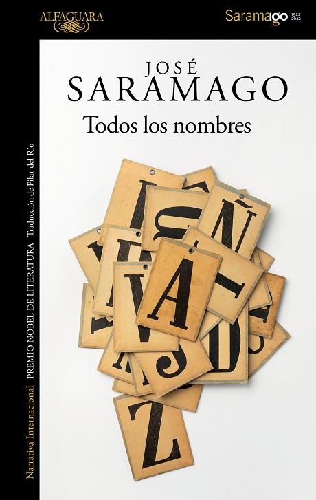 Todos los nombres | 9788420461779 | José Saramago | Librería Castillón - Comprar libros online Aragón, Barbastro