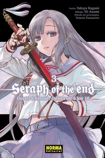 Seraph of the end: Guren Ichinose, catástrofe  a los dieciséis 03 | 9788467938913 | Yamamoto,Yamato / Kagami, Takaya | Librería Castillón - Comprar libros online Aragón, Barbastro