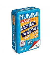 JUEGO RUMMI 4 TRAVEL CAJA METAL CAYRO | 8422878707553 | Librería Castillón - Comprar libros online Aragón, Barbastro