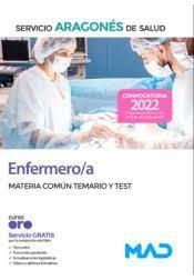 ENFERMERO;A MATERIA COMUN - SALUD | 9788414253854 | VV.AA. | Librería Castillón - Comprar libros online Aragón, Barbastro