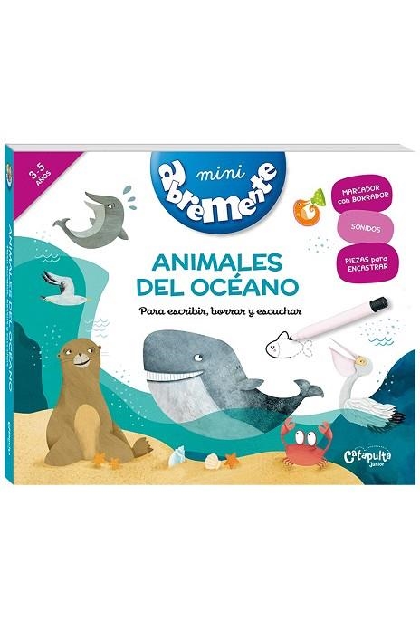 MINI ABREMENTE ANIMALES DEL OCÉANO | 9789876378833 | LOS EDITORES DE CATAPULTA | Librería Castillón - Comprar libros online Aragón, Barbastro