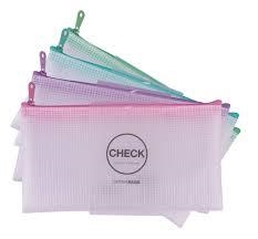 BOLSA ZIPPER BAG CHECK COL PASTEL SURTIDO | 8410782187011 | Librería Castillón - Comprar libros online Aragón, Barbastro