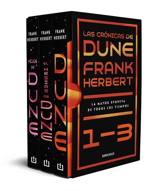 ESTUCHE LAS CRÓNICAS DE DUNE | 9788466359481 | Frank Herbert | Librería Castillón - Comprar libros online Aragón, Barbastro