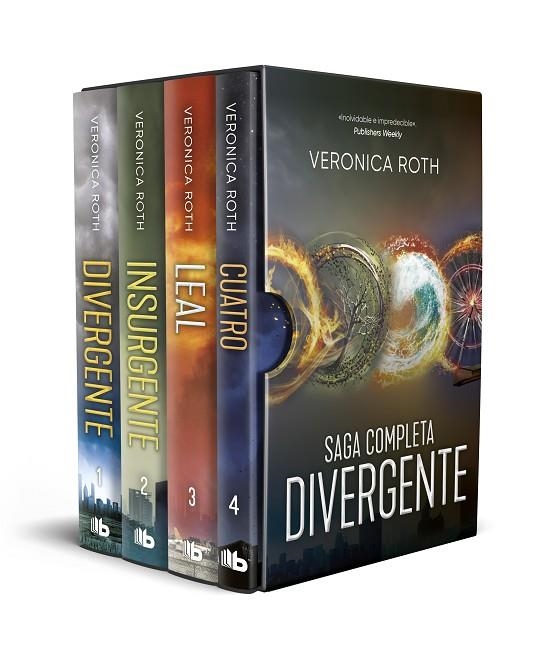 DIVERGENTE (ESTUCHE CON: DIVERGENTE | INSURGENTE | LEAL | CUATRO) | 9788413144986 | Veronica Roth | Librería Castillón - Comprar libros online Aragón, Barbastro