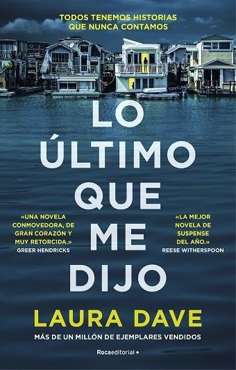 Lo último que me dijo | 9788418557965 | Laura Dave | Librería Castillón - Comprar libros online Aragón, Barbastro