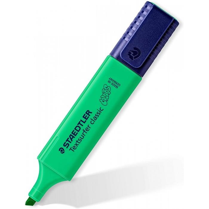 ROTU. FLUORESCENTE STAEDTLER TEXTSURFER CLASSIC VERDE INTENSO | 4007817339589 | Librería Castillón - Comprar libros online Aragón, Barbastro