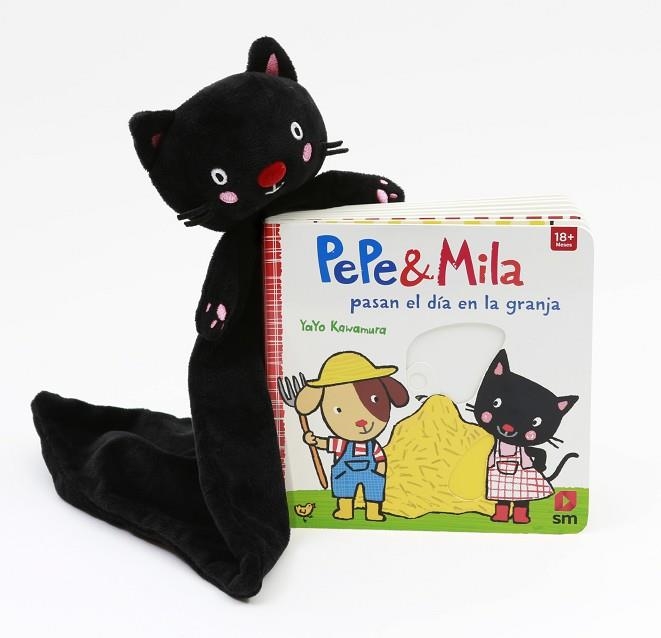 Pack con Doudou Pepe&Mila pasan el día en la granja | 9788413922263 | Kawamura, Yayo | Librería Castillón - Comprar libros online Aragón, Barbastro