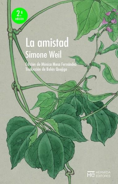 La amistad (2ªED) | 9788412228014 | Weil, Simone | Librería Castillón - Comprar libros online Aragón, Barbastro