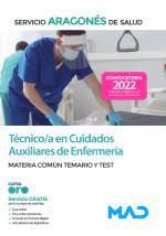 TECNICO/A EN CUIDADOS AUXILIARES DE ENFERMERIA SALUD ARAGON TEMARIO ESPECIFICO 2 ED.2022 | 9788414253793 | Librería Castillón - Comprar libros online Aragón, Barbastro