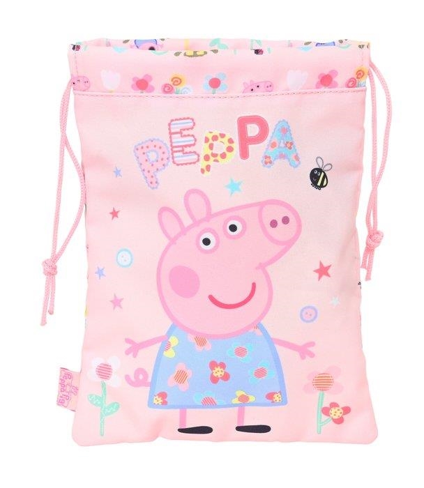 SAQUITO MERIENDA PEPPA PIG HAVING FUN | 8412688463404 | Librería Castillón - Comprar libros online Aragón, Barbastro