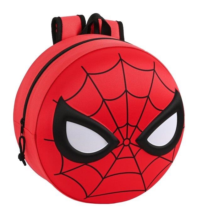 MOCHILA 3D REDONDA SPIDERMAN | 8412688470136 | Librería Castillón - Comprar libros online Aragón, Barbastro