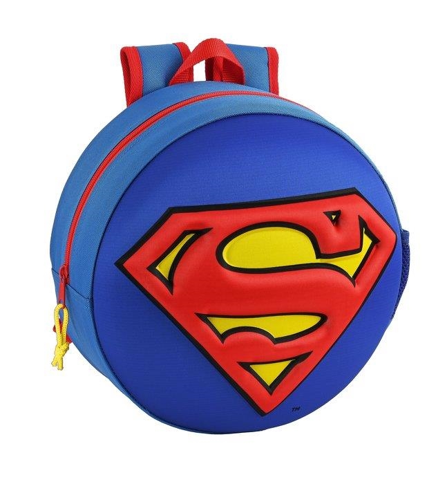 MOCHILA 3D REDONDA SUPERMAN | 8412688470174 | Librería Castillón - Comprar libros online Aragón, Barbastro