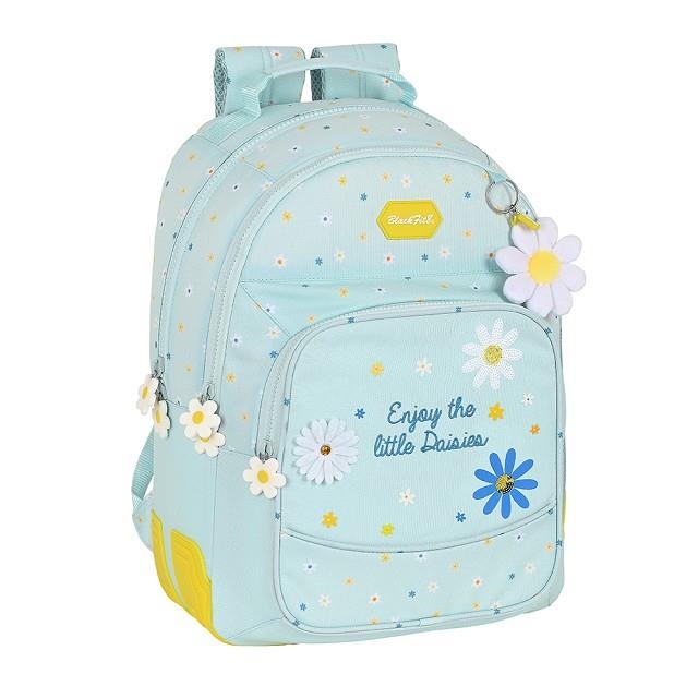 MOCHILA DOBLE ADPTABLE A CARRO RECICLABLE BLACKFIT8 DAISIES | 8412688468041 | Librería Castillón - Comprar libros online Aragón, Barbastro