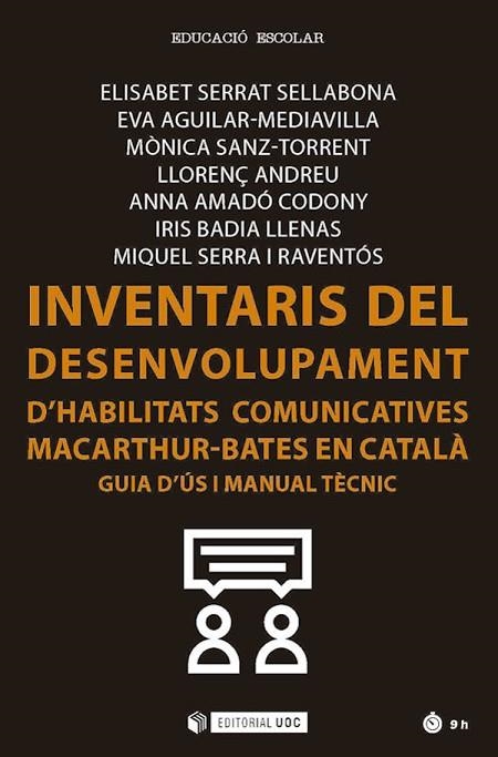 Inventaris del desenvolupament d'habilitats comunicatives MacArthur-Bates en cat | 9788491808268 | Serrat i Sellabona, Elisabet / Aguilar Mediavilla, Eva / Sanz-Torrent, Mònica / Andreu Barrachina, L | Librería Castillón - Comprar libros online Aragón, Barbastro